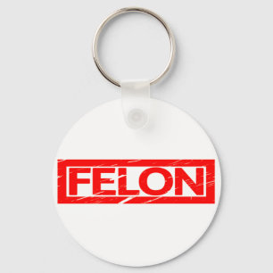 Felon Briefmarke Schlüsselanhänger