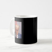 Felon Donald Trump Guilty sperrt Trump das Gefängn Kaffeetasse (Vorderseite Links)