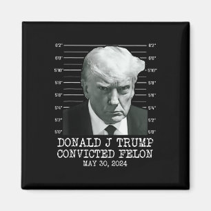 Felon Donald Trump Guilty sperrt Trump das Gefängn Magnet