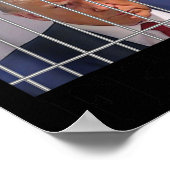 Felon Donald Trump Guilty sperrt Trump das Gefängn Poster (Ecke)