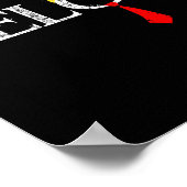 Felon Donald Trump Guilty sperrt Trump das Gefängn Poster (Ecke)