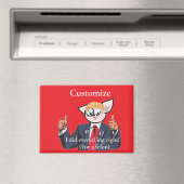 Felon Präsident Thunder_Cove Magnet (In Situ (Geschirrspüler))