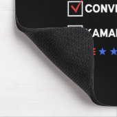 Felon Vs Kamala Harris Präsident Mousepad (Ecke)