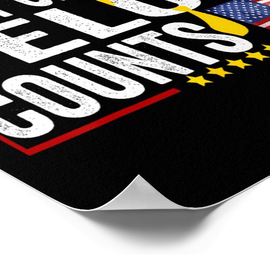 &#; Felony zählt Anti-Trump-politische Aussage Poster (Ecke)