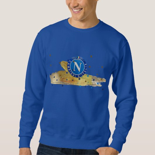 Felpa uomo Scudetto Napoli Sweatshirt (Vorderseite)