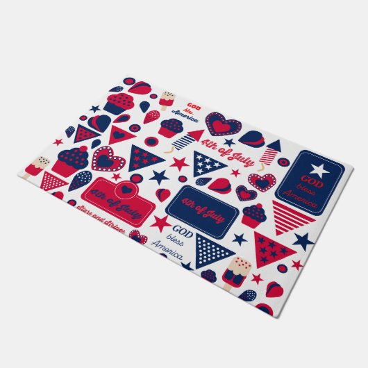 Felpudo 4 de Julio Fußmatte (Schrägansicht)