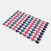 Felpudo banderines 4 de Julio Fußmatte (Schrägansicht)