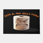 Felpudo. ¡Deja el mal rollo fuera! Fußmatte (Vorderseite)