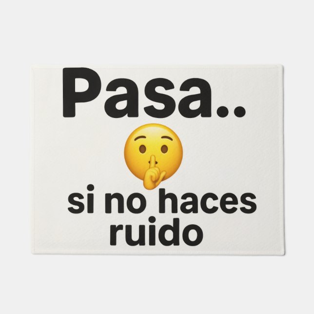 Felpudo divertido - Humor para introvertidos Fußmatte (Vorderseite)