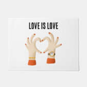 Felpudo San Valentín Fußmatte (Vorderseite)