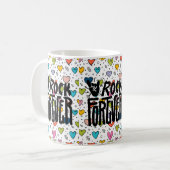 Fels für immer kaffeetasse (Vorderseite Links)