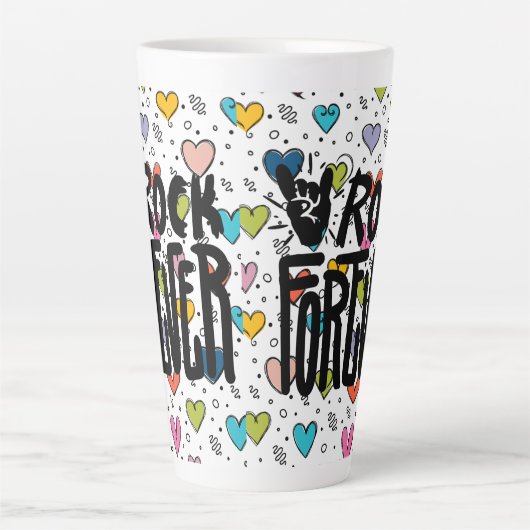 Fels für immer milchtasse (Vorderseite)