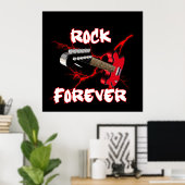 Fels für immer poster (Heimbüro)