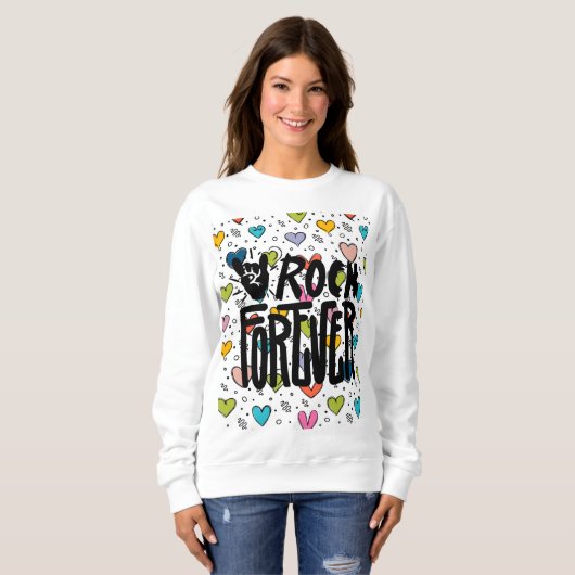 Fels für immer sweatshirt (Vorne ganz)