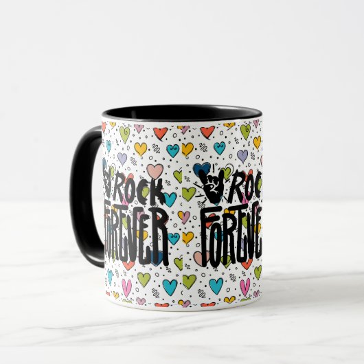 Fels für immer tasse (Vorderseite Links)