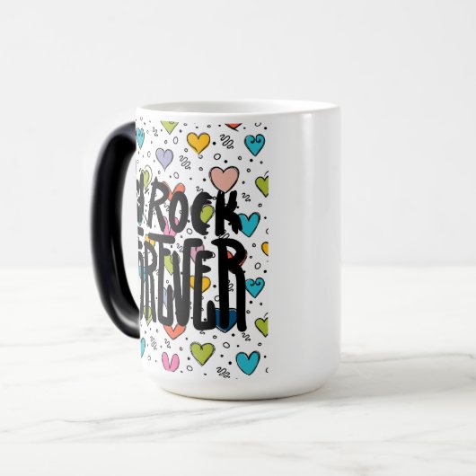 Fels für immer verwandlungstasse (Vorderseite Links)