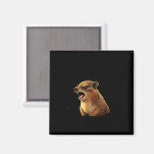 Fels-Hyrax Awawa Ew Leute Lustig Waldmurmeltier St Magnet (Vorderseite/Rückseite)