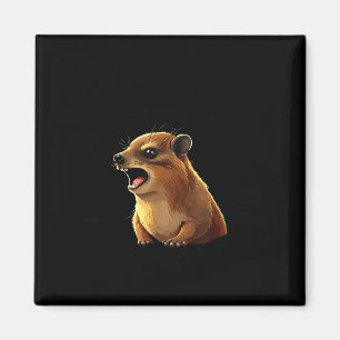 Fels-Hyrax Awawa Ew Leute Lustig Waldmurmeltier St Magnet