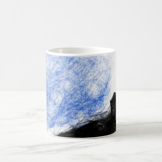 Felsberg und Traum Kaffeetasse (Mittel)