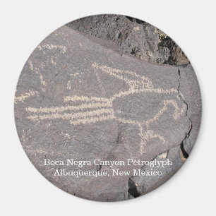 Felsbild Boca Negra Canyon Magnet