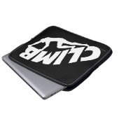 Felsbrocken, Klettern Laptopschutzhülle (Vorne Knopf)