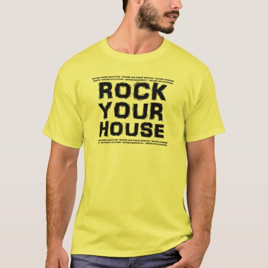 FELSEN A26 IHR HAUS Kundgebungs-Shirt (Männer) T-Shirt (Vorderseite)