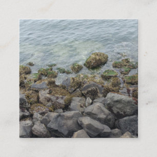 Felsen am Meer Begleitkarte