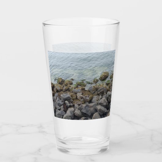 Felsen am Meer Glas (Vorderseite)
