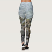 Felsen am Meer Leggings (Rückseite)