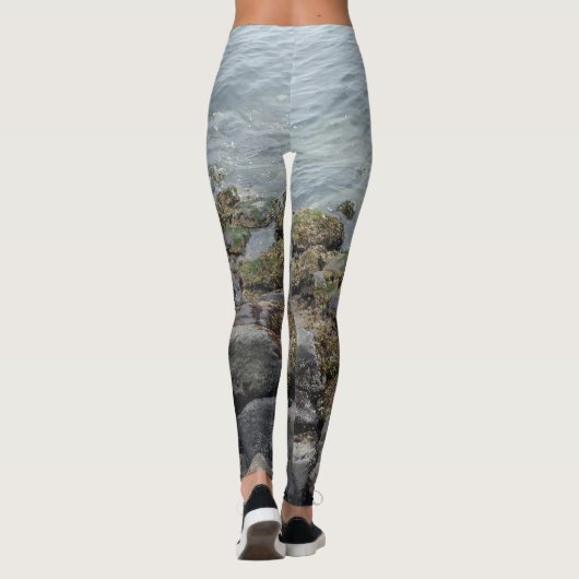 Felsen am Meer Leggings (Rückseite)