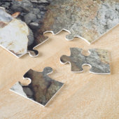 Felsen am Meer mit Hermit-Krabbe Puzzle (Seite)