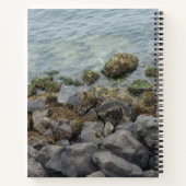 Felsen am Meer Notizblock (Rückseite)