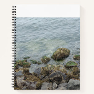 Felsen am Meer Notizblock