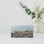 Felsen am Meer Platzkarte (Stehend Vorderseite)