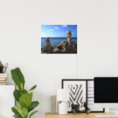 Felsen am Meer Poster (Heimbüro)