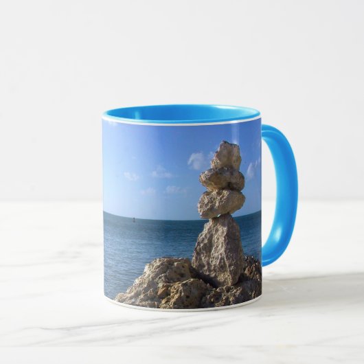 Felsen am Meer Tasse (VorderseiteRechts)