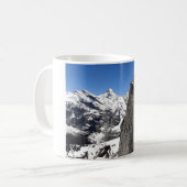 Felsen am Schilthorn in der Schweiz Kaffeetasse (Vorderseite Links)