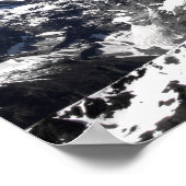 Felsen am Schilthorn Poster (Ecke)