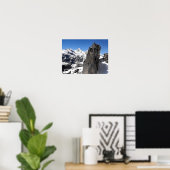 Felsen am Schilthorn Poster (Heimbüro)