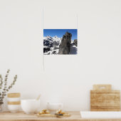 Felsen am Schilthorn Poster (Küche)