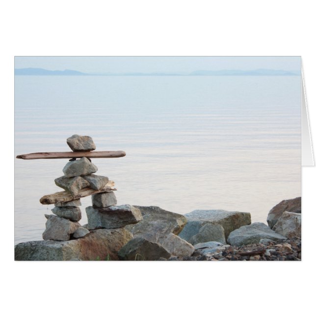Felsen am Strand (Vorderseite (Horizontal))