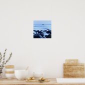 Felsen an der Bucht Poster (Küche)