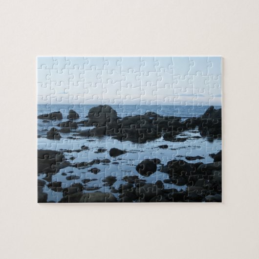 Felsen an der Nordwestküste Puzzle (Horizontal)