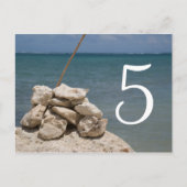 Felsen an der Tischnummer (Vorderseite)