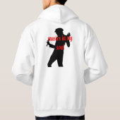 FELSEN AN!!! HOODIE (Rückseite)