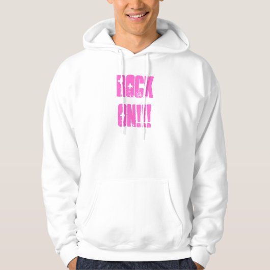 FELSEN AN!!! HOODIE (Vorderseite)
