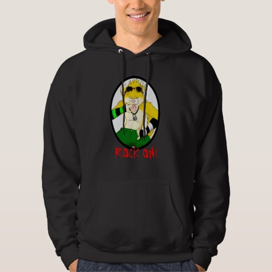 FELSEN AN! HOODIE (Vorderseite)