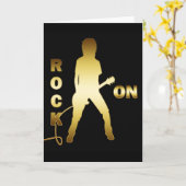 FELSEN AN KARTE (Gelbe Blume)