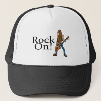 Felsen an truckerkappe