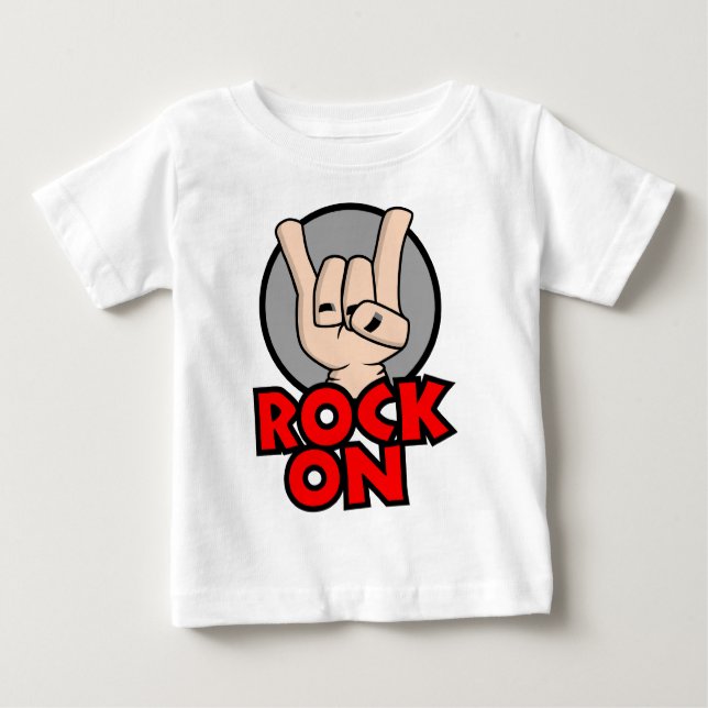 Felsen auf Baby-Shirt Baby T-shirt (Vorderseite)